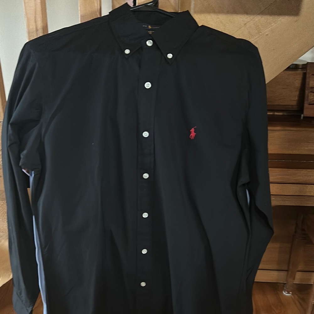 Polo by Ralph Lauren Men's Black Shirt